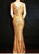 Sequined Bodycon Maxi Dress